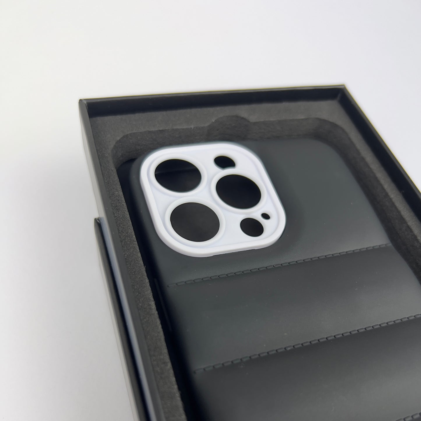 INK BLACK PUFFER CASE