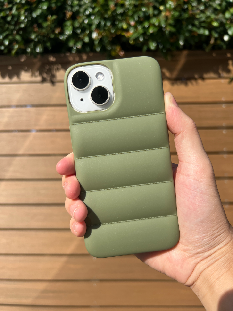 Matcha Green Puffer Case